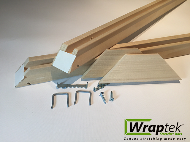 WrapTek 1.5" Deep Stretcher Bars - 2 Pak (Medium Duty)