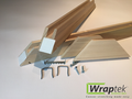 WrapTek 1-¼" Deep Stretcher Bars – 2 Pak (Museum Depth) | Made in USA