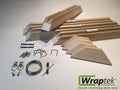 16"x20" WrapTek 1-¾" deep heavy duty stretcher bars complete kit – Made in USA